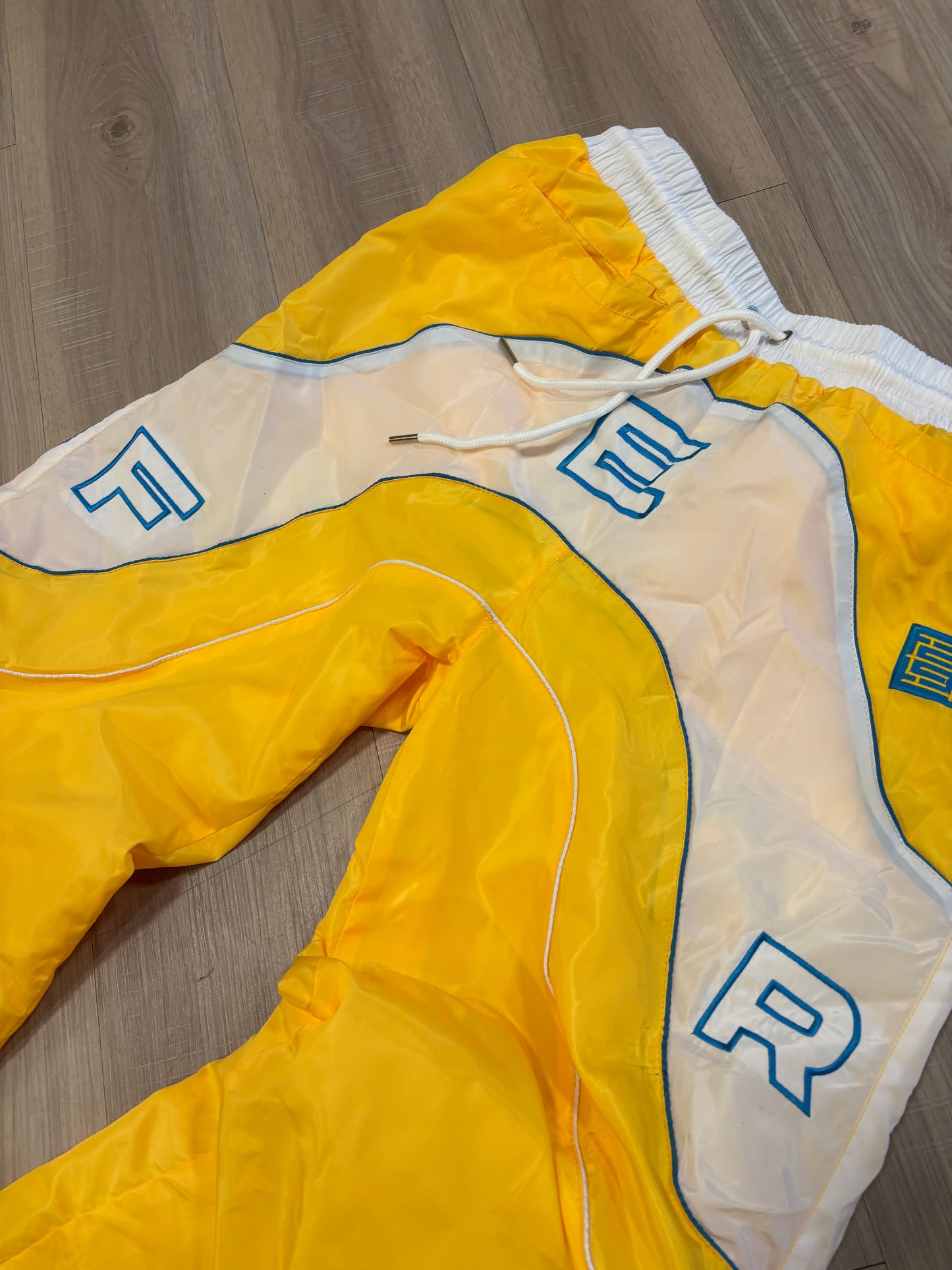 Yellow/Sky Blue Pants