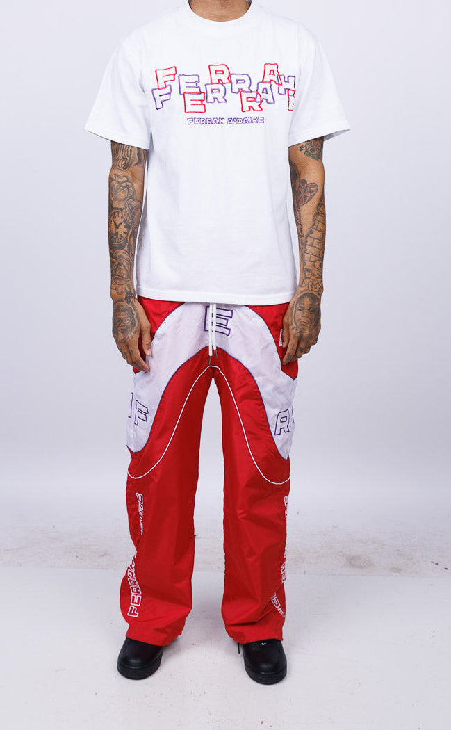 FERRAH “Wavy” Tee (Red)