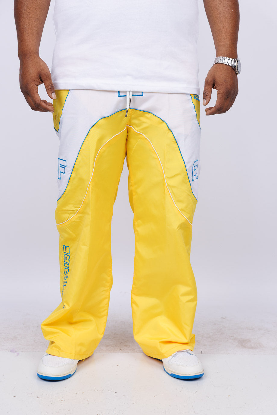 FERRAH “Wavy” Windbreakers (Yellow/Sky Blue)