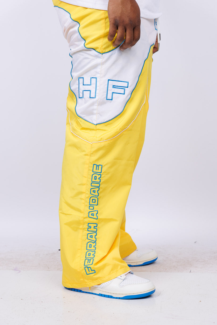 FERRAH “Wavy” Windbreakers (Yellow/Sky Blue)